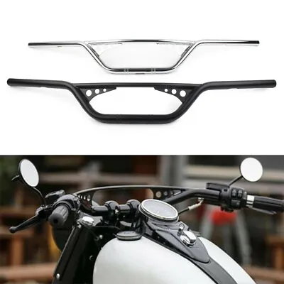 Universal 7/8   Motorcycle Handlebar Drag Z-Bar For Harley Honda Yamaha Suzuki • $78.27