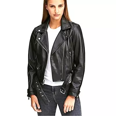 Marc New York By Andrew Marc Averne Women's Moto Leather Jacket • $251.90