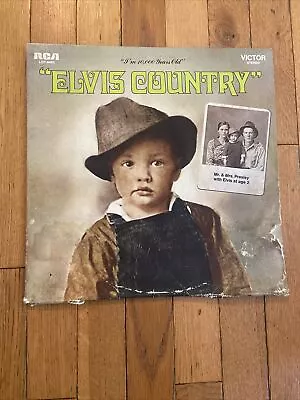 Elvis Presley Elvis Country Original Vinyl Lp Im 10000 Years Old Lsp4460 • $10