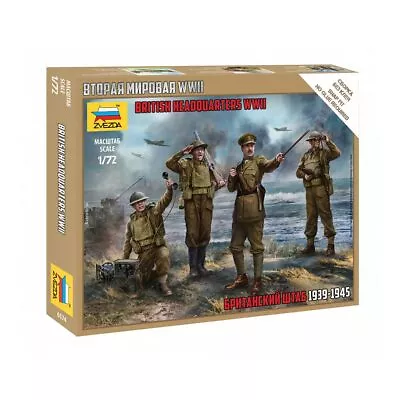 £8.95 • Buy Zvezda 6174 British Headquarters WWII 1:72 Plastic Model Kit