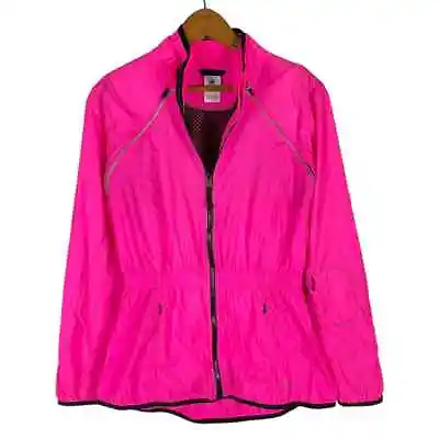 VSX Sport Victoria's Secret Neon Pink Jacket      Size: S • $12.50