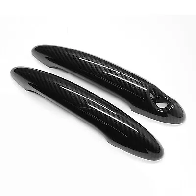 For MINI Cooper S R50 R53 R55 R56 Carbon Fiber Look Trim Car Door Handle Cover • $19.99