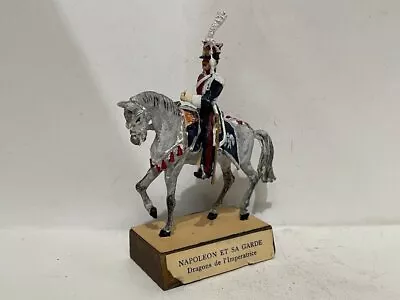 SOLDAT Napoleon Empress's Dragoon Guard Cavalry Lead Metal Figure 10-12 Cm • £15.59