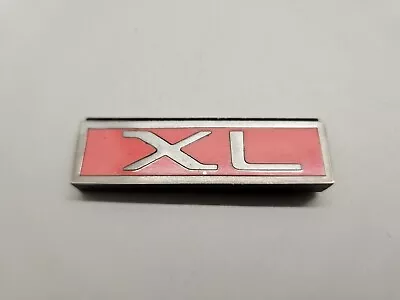 Ford Red Xl Emblem Nameplate  2-3/4 Inch L89b 1243156 • $15
