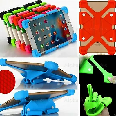 Universal Silicone Case For Various 10 Inch Tablets Gel Rubber Cover Stand - UK  • £9.98