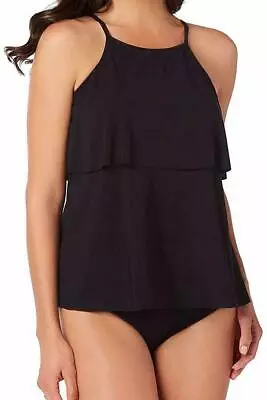 Magicsuit Womens Black Solid Julia Underwire US Size 12 Tankini Top L36816 • $118.50