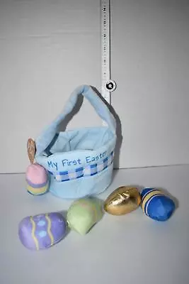 Mud Pie Baby Boys Plush 6-Piece Easter Basket Set #12110357B NWT • $19.99