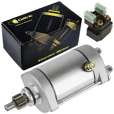 Starter & Relay Solenoid For Yamaha Raptor 660 YFM660 2001 02 03 2004 2005 ATV • $45