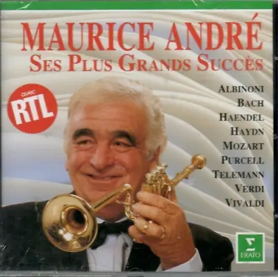 MAURICE ANDRE Ses Plus Grands Succes CD Erato Germany SEALED • $5.98