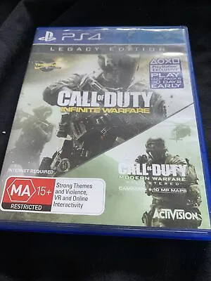 COD Call Of Duty Infinite Warfare Legacy PS4 PlayStation 4 Game * PS5 Compatible • $30