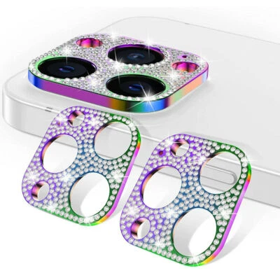 $12.99 • Buy Bling Diamond Camera Lens Screen Protector For IPhone 14 Plus 13 12 11 14Pro Max