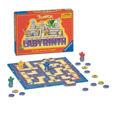 Ravensburger Junior Labyrinth Classic Maze Board Game 2-4 Players Ages 5-8 NEW • $10