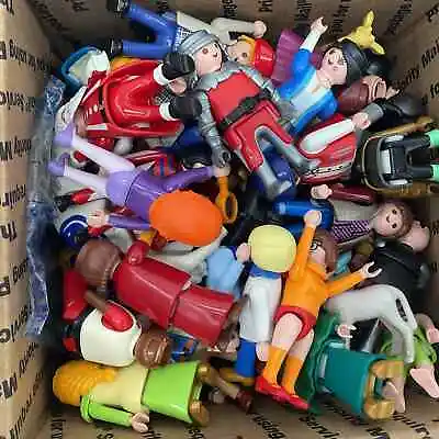 PLAYMOBIL Multicolor Action Figure Toy Lot Wholesale Modern And Vintage • $45