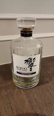 Hibiki Suntory Whisky 17 Years Old Empty Bottle. • $150