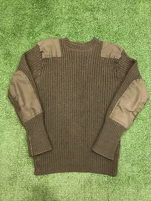 Vintage Brigade Quartermasters Woolly Pully Wool Military Sweater 42 18x25 USMC • $24