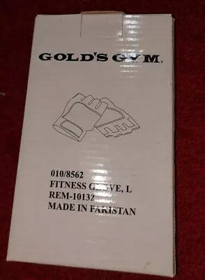 £5.99 • Buy Golds GYM Max Weight Lift Leather Weight Lifting Gloves Body Building Gym Gloves