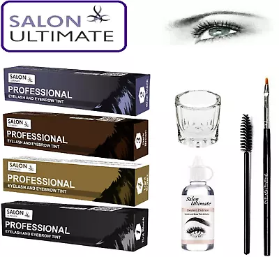 Julienne Professional Tinting Eyelash & Eyebrow Dye Tint / Lash Kit All Colours • £9.49