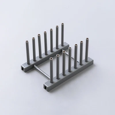 £4.19 • Buy Kitchen Dish Rack Pots Wooden Plate Cup Drying Stand Display Drainer Holder