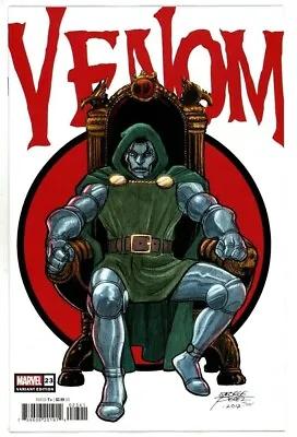 Venom #23 George Perez Variant Nm Spider-man Toxin Carnage Knull Dr Doom Marvel • $4.99