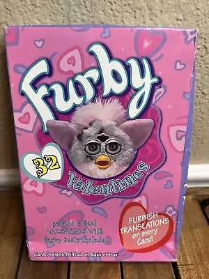 $49.99 • Buy RARE New In Package 1999 FURBY VALENTINE CARDS Unopened SEALED Tiger CLEO 