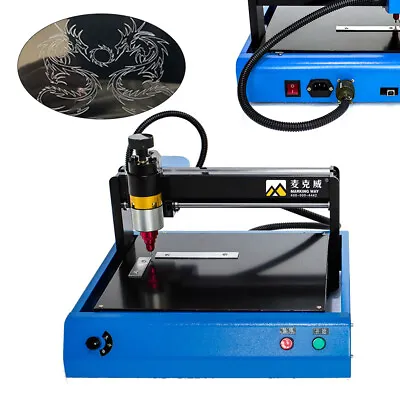 400W Electric Metal Marking Engraving Machine For Steel Plate Dog Tag Nameplate  • $451