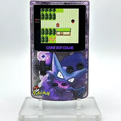 Nintendo Game Boy Color GBC IPS Q5 Backlight Mod Pokemon Haunter Smoke Console • $199.95