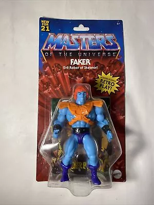 Brand New! Mattel Masters Of The Universe Faker  Evil Robot Of Skeletor  Retro • $34.95