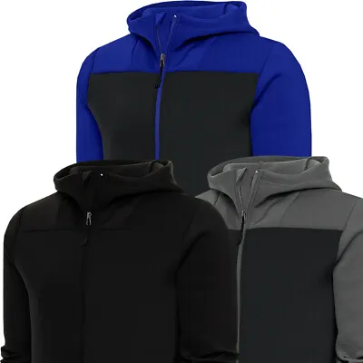 Antigua Men's Protect Full-Zip Long-Sleeve Hooded Golf Jacket Brand New • $26