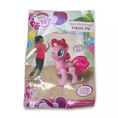 My Little Pony Pinkie Pie Giant Gliding Balloon 47  In. Tall Blow-Up Party Decor • $29.95