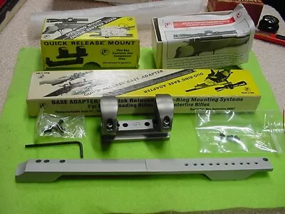 Thompson Center Arms Grey Hawk Muzzleloader SS Duo-Ring Mount Base & 1  Rings • $99.99