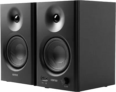 MR4 Powered Studio Monitor Speakers 4  Active Near-Field Monitor Speaker - Blac • $185.99