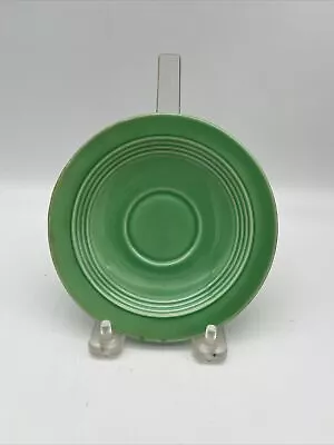 Harlequin Green Demitasse Vintage Saucer Fiesta HLC WV Fiesta Homer Laughlin @@@ • $25