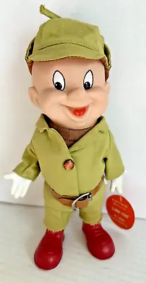 Vintage Elmer Fudd Doll Figure Loony Tunes R Dakin & Co RARE With Tag Signed EUC • $99.75