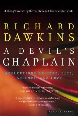 A Devil's Chaplain: Reflections On Hope Lies Science And Love - GOOD • $3.78