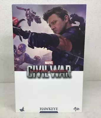 HOT TOYS Movie Masterpiece 1/6 Scale CIVIL WAR CAPTAIN AMERICA HAWKEYE • $830.16