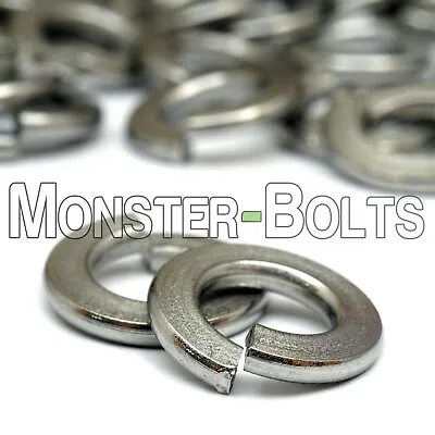 5/16  Standard (SAE) Stainless Steel Split Lock (Spring) Washers - US Inch 18-8 • $5.08