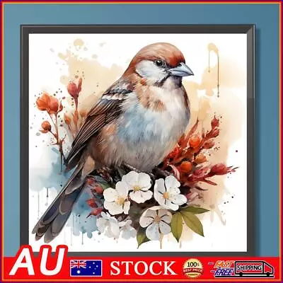 5D DIY Full Round Drill Diamond Painting Bird Kit Home Decor Art Craft 30x30cm • $10.09