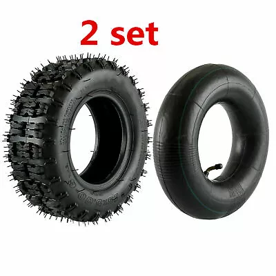 2 X 6  Ride On Mower Tyre 13x5.00-6 13x5-6 13x500-6 Turf 2 Ply Tire Tyre + Tube • $85.38