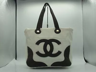 Auth YZ03 Chanel Marshmallow GM Tote Bag With Seal From Japan • $702.05
