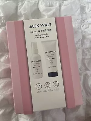 Jack Wills Gift Set Ambre Vanille Mini Body Duo  • £5