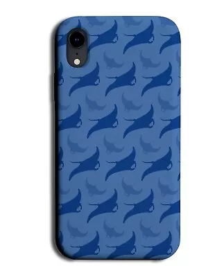 Blue Manta Ray Phone Case Cover Rays Stingray Pattern Stingrays Sting Sea BI45 • £14.95