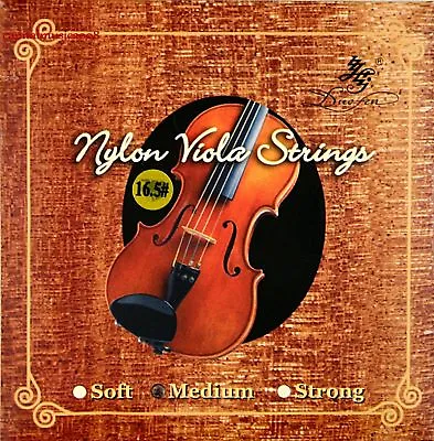 Duofen Viola Nylon Strings Set 15''-16.5'' Size - Medium Gauge - Free Shipping!! • $25.98