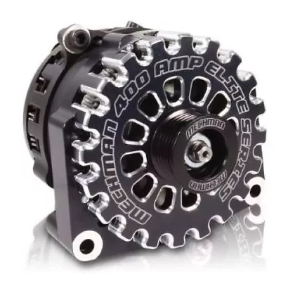 Mechman Alternators B8206400B E Series 370 Amp Black Billet Alternator NEW • $769.14