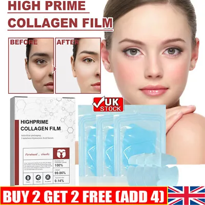 Skynpure-Pure Collagen FilmsHighprime Collagen Film Mask For Forehead Cheeks • £6.99