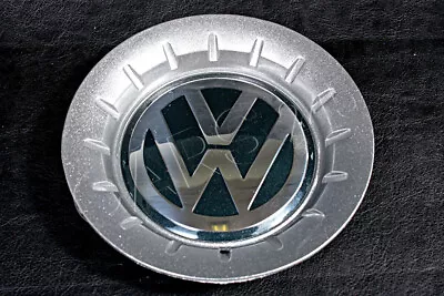Genuine Alloy Wheel Center Hub Chrome Grey Cap 1pcs VW Polo Mk4 2002-2008 • $32.46