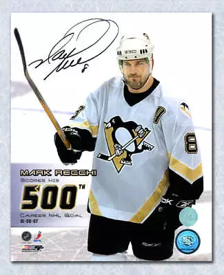 Mark Recchi Pittsburgh Penguins Autographed 500th Goal 8x10 Photo • $51.21