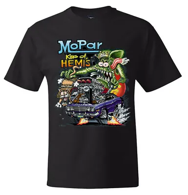 Mopar King Of Hemi's Rat Fink Art T-Shirt --Mens Various Sizes--Brand New-- • $28.99