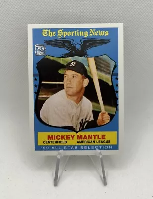 Mickey Mantle 2021 Topps X All-Star The Sporting News Reprint #18 • $2.49