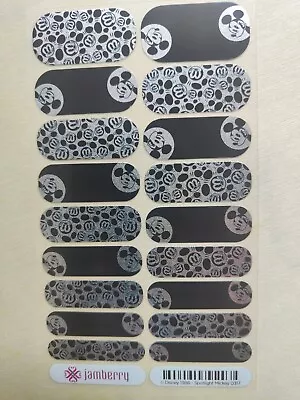 $10 • Buy 🌟Jamberry Nail Wrap Full Sheet Nail Stickers - Disney Spotlight Mickey Mouse