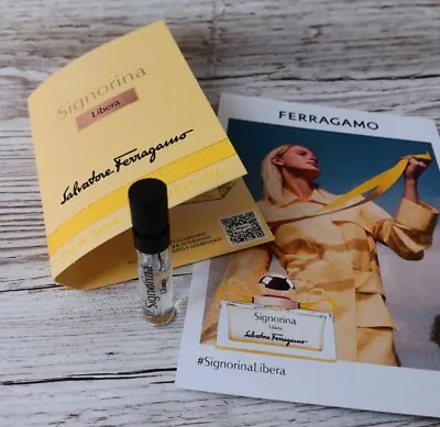 Salvatore Ferragamo Signorina Libera Eau De Parfum 1.5ml Sample Size Spray • £3.25